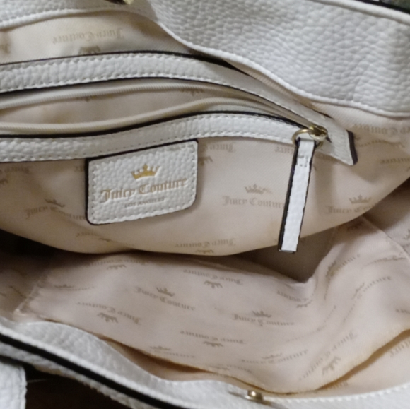 JUICY COUTURE LARGE BLACK&WHITE🎒Like 🆕,LOS ANGELES,Nice Gift! 🎁 - Picture 5 of 7